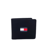 Tommy jeans lompakko miesten musta hertiage nahka