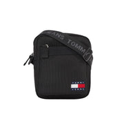 Tommy jeans miesten olkalaukku reporter musta kangas