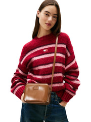 Tommy jeans must kameralaukku olkalaukku ruskea