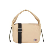 Tommy jeans olkalaukku kangas utility beige