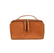 Treats nahka toilettilaukku marie ruskea