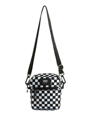 Vans bail olkalaukku mustavalkoinen ruudullinen