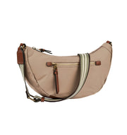 a.eriksson camel active bari banana kankainen beige iso olkalaukku