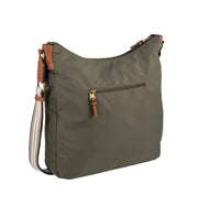 Camel Active Bari Hobo kankainen iso olkalaukku vihreä