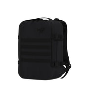 cabin zero matkareppu 28l musta military etuviistosta