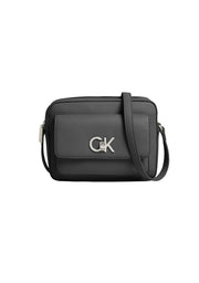 calvin klein re-lock musta kameralaukku