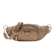 guess latona vyolaukku ruskea logokuvioitu