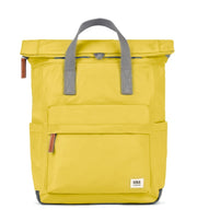 keltainen Roka london canfeild b keskikokoinen reppu canvas lemonade