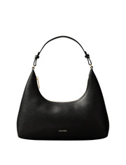 musta Calvin klein foil logo olkalaukku