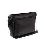 musta Chesterfield brand aston olkalaukku nahka