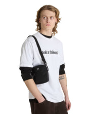 musta Vans bail olkalaukku