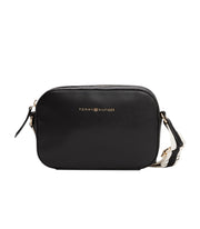 Tommy Hilfiger Logotape musta pieni kameralaukku