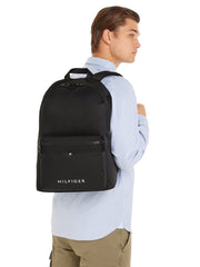 musta miesten reppu skyline tommy hilfiger