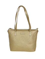 pigeon kultainen iso laukku tikkikuvio