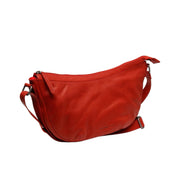 punainen Chesterfield brand clarita nahka olkalaukku