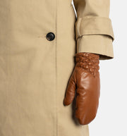 redesigned elke kintaat ruskea nahka konjakinruskea