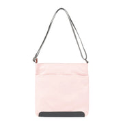 roka london sustainable nylon kennington olkalaukku rose vaaleanpunainen