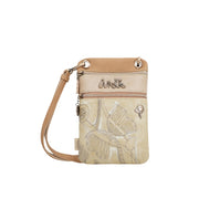 ruskea Anekke vaaleanruskea memories puhelinlaukku