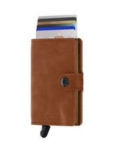 ruskea rfid suojattu korttilompakko ruskea