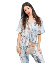 ruskea vaaleanruskea Anekke memories puhelinlaukku