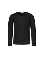 ruskovilla lasten merinovillapaita musta