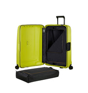 samsonite essens iso lime matkalaukku vihreä