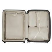 samsonite paralux iso matkalaukku musta sisältä