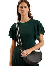 ted baker essina nahka musta olkalaukku