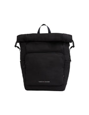 tommy hilfiger skyline rolltop musta reppu