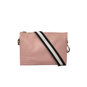 vaaleanpunainen olkalaukku Ted Baker darceyy edestä