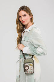 Anekke Muse pieni puhelinlaukku vihreä