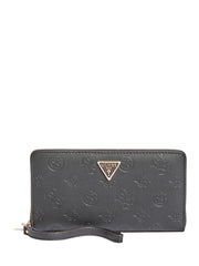 Guess Helaina logo iso lompakko musta