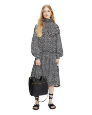 ted baker cafrin musta nahkainen olkalaukku