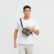 abanu kipling laukku green moss