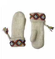 borjesson naisten valkoiset lapaset