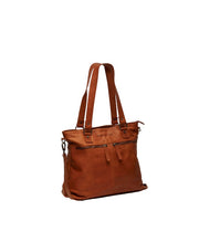 chesterfield rome konjakinruskea shopper