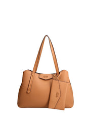guess eco brenton konjakinruskea caramel naisten laukku