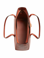 guess ruskea laukku downtown chic