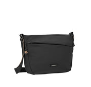 hedgren gravity musta olkalaukku pieni kangas