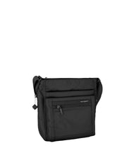 hedgren musta tilava kangaslaukku RFID suojattu nylon