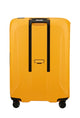 keltainen iso matkalaukku samsonite essens