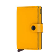 keltainen secrid miniwallet yard powder ochre