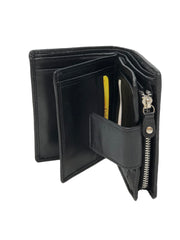 lompakko naisten pieni nahkaa virgo musta