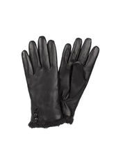 mustat lampimat naisten nahkahanskat