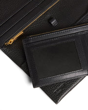 nahka lompakko nishi musta tedbaker leather
