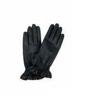 naisten nahkasormikkaat elva redesigned musta