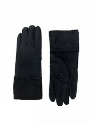 naisten lampimat hanskat mustat