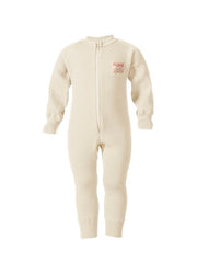 ruskovilla lasten merinovilla haalari vaalea