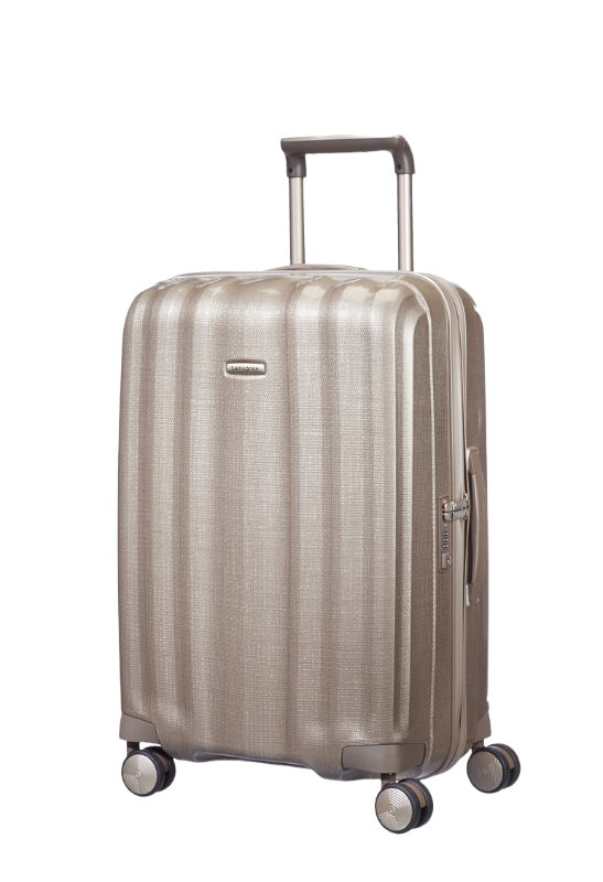 Samsonite Lite-Cube pieni matkalaukku Ivory Gold – Laukkuni