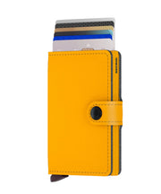 secrid miniwallet yard powder ochre keltainen
